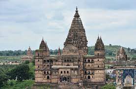 Chaturbhuj Temple in Orchha, India Stock Photo - Alamy