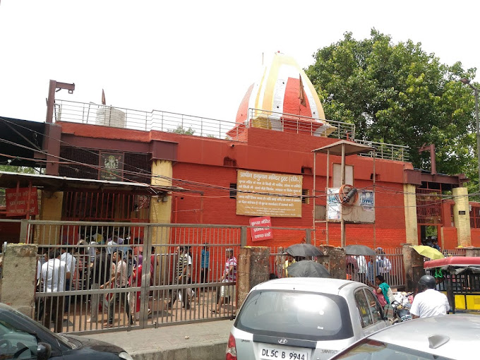 Marghat Hanuman Temple, New Delhi – lightuptemples