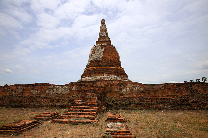 Ayutthaya Wat Chang Buddhist Temple, Thailand