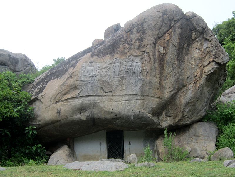 Seeyamangalam Rock Cut Jain Temple- Thiruvannamalai