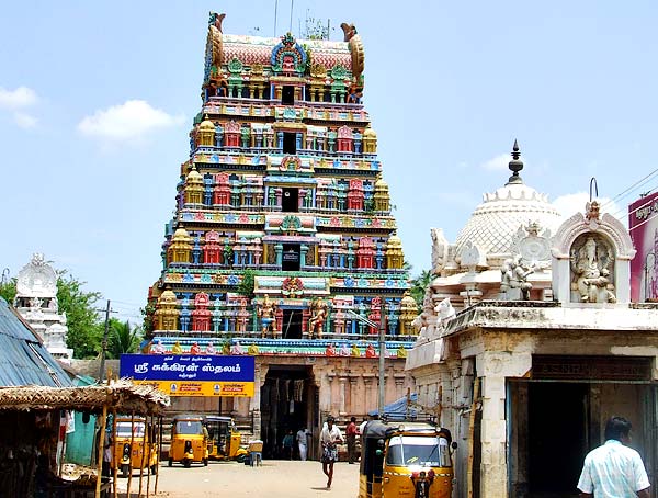 Kanjanur Sri Agniswarar (Sukran Navagrahastalam) Temple (Venus) –  Kanjanur